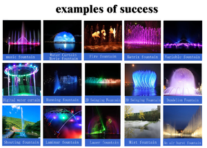 モダンアウトドアカスタムアジャスタブルダイレクトライトスモールミュージックダンスライトプログラムコントロールファウンテン - Product Image 4