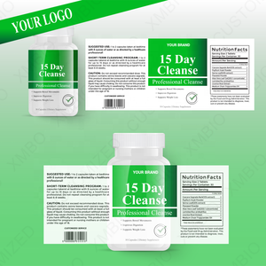 Natural <span class=keywords><strong>Detox</strong></span> Digestivo Cleanse cápsulas 15 dias Natural Colon Cleanse pílulas - Product Image 6