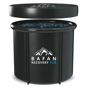 BAFAN Custom <span class=keywords><strong>XL</strong></span> 90*80 MAX <span class=keywords><strong>Bañera</strong></span> de hielo inflable de PVC portátil Excelente accesorio para la función de inmersión en frío - Product Image 3