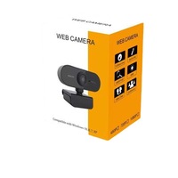 Cámara Web USB HD 1080P de Bajo Precio con Micrófono Integrado, Plug & Play para Laptop/Escritorio, Videollamadas y Conferencias en Stock