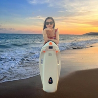 XFY Planche de surf électrique durable 6000W, étanche IP68, vitesse élevée 25KM/H, charge 150KG, certifiée CE, 36V/48V, écologique