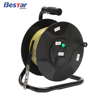 Jauge de niveau d'eau portable submersible pour puits profond, type règle en acier, pour forage, 100M 200M 300M 400M
