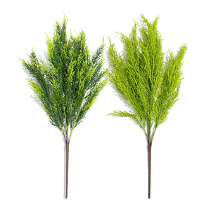 Artificial Cedar Green Plant Bundle 63cm High Simulation Leaves Indoor Decor <b>Wedding</b> <b>Props</b> - Product Image 1