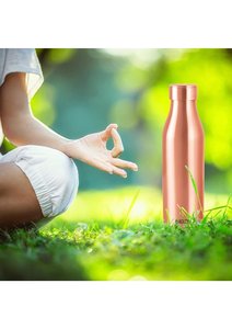 Wholesale Modern Decorative Hammered Copper Water <b>Bottle</b> Dishwasher Safe Kitchen High Quality Copper Drinkware <b>Bottle</b> - Product Image 2