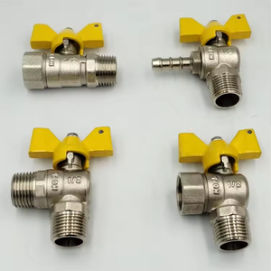 Vanne à boisseau sphérique femelle/mâle à angle droit 15mm <span class=keywords><strong>AGA</strong></span> 1/2 "M/M T/<span class=keywords><strong>H</strong></span> vanne à boisseau sphérique à angle droit - Product Image 2