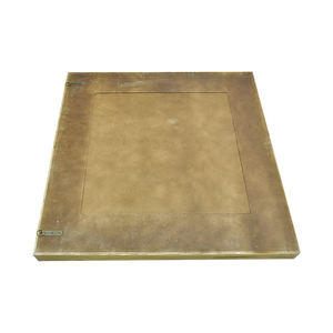 New Arrival Eco-friendly 5mm Thick Home Decor Rustic <b>Square</b> Large Solid Wood Framed Wall <b>Mirror</b> for Everyday Use Antique Design - Product Image 3