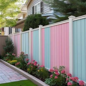 Clôture en aluminium coloré traité thermiquement, sûre, écologique et respectueuse de la vie privée, durable et imperméable pour jardin extérieur - Product Image 6