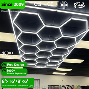 Гексагональное водонепроницаемое освещение в гараже - Product Image 1