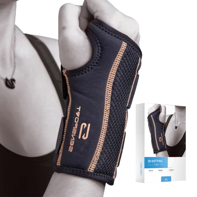 New Build for Gym Durable Breathable Thumbs Splint Wrist Support with Stabilizer for Running