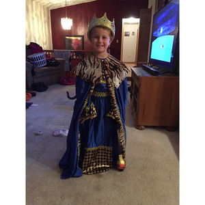 Nouvelle Collection 2026 : Costume de Roi Deluxe pour Enfants – Tenue de Performance et de Jeu de Rôle pour Halloween, Idéal pour Garçons - Product Image 3