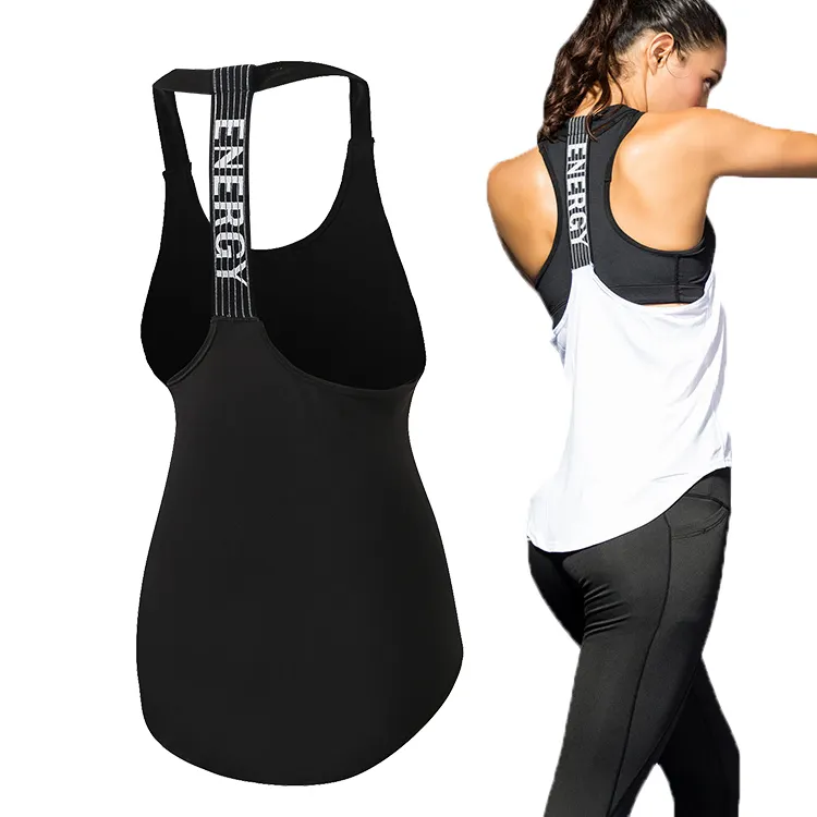 Camiseta de Yoga transpirable de talla grande para mujer, chaleco deportivo Popular para gimnasio, camisetas de entrenamiento sin mangas, camisetas sin mangas