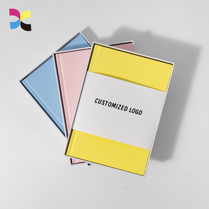 Tùy Chỉnh In Ấn Kem Giấy Tự Chăm Sóc Cứng Bìa Máy Tính Xách Tay Tùy Chỉnh Linen Tạp Chí Các Nhà Sản Xuất - Product Image 4