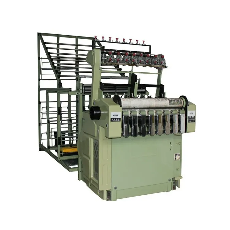 GINYI Needle Loom Machine Fabricantes Poliéster Fita Estreita Needle Loom Webbing Máquina fita de algodão poli para cinto de segurança