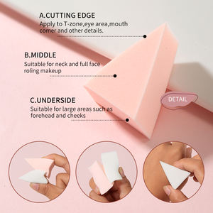 Triangle cosmétique bouffée sans Latex <span class=keywords><strong>maquillage</strong></span> éponge jetable 15 pièces coin <span class=keywords><strong>maquillage</strong></span> éponge ensemble A80022 Nail Art <span class=keywords><strong>magique</strong></span> dégradé éponge - Product Image 5