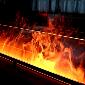 Nhà sản xuất của điện 3D Ngọn lửa wasserdampfkamin cheminee điều khiển từ xa lò sưởi với hơi nước chèn cho hộ gia đình sử dụng - Product Image 1