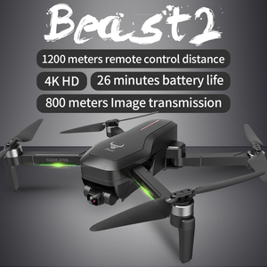 ZLRC Con Thú SG906 Pro2 Động Cơ Không Chổi Than GPS 5G <span class=keywords><strong>WIFI</strong></span> FPV 3-Axis Gimbal Chuyên Nghiệp 4K HD Máy Ảnh RC Bay Không Người Lái Quadcopter - Product Image 2