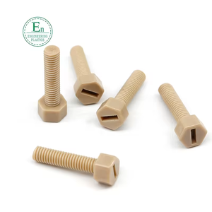 Mecanizado <span class=keywords><strong>CNC</strong></span> al por Mayor 260 ° Tornillos hexagonales de PEEK resistentes al calor para mecanizado, estándar ISO 9001, ensamblaje de PCB, equipo HPLC - Product Image 2