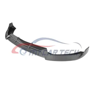 C63 Bodykit סיבי פחמן הפגוש הקדמי ליפ ספליטר אתחול ספוילר עבור מרצדס C63 W204 W205 Amg 2015-2019