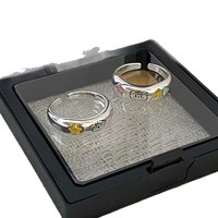 Niedlicher Katzen- und Hunde-Ring, offen, verstellbar, kreativer Persönlichkeits-Schmuck für Frauen, Geschenk für den Alltag