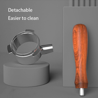 Barista Tools 49mm 51mm 54mm 58mm 304 acier inoxydable café porte-filtre sans fond expresso Machine accessoires