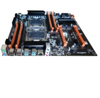ATX LGA2011-V3 X99 mobo cpu ganda xeon 24 tahun produsen dengan Motherboard gaming Desktop DDR4 4 saluran dan Kombo server