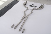 Système d'échappement pour S63 AMG W221 6.2L V8 2006-2013, silencieux à clapets Catback, commande à distance, acier inoxydable SS 304, tuyaux d'échappement
