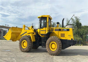 Cargador de ruedas usado Komatsu Wa470, cargador de ruedas de alta calidad y a un precio más bajo, cargador de ruedas de Komatsu a la venta, modelo Komatsu Wa470 - Product Image 5