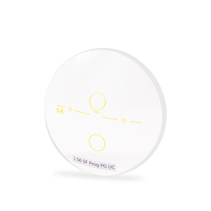 Lentes Progresivas Fotocromáticas MAAT Manufacturer 1.56 SF Prog PG, <span class=keywords><strong>Multifocales</strong></span>, Corridor12+2, Resina, 70mm de Diámetro, Color Gris UC - Product Image 4