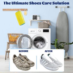 Bolsa de Lavandería Reutilizable de Malla para Zapatos y Tenis, Gran Capacidad, Limpieza de 360 Grados en Lavadora - Product Image 4