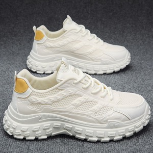 Scarpe da Lavoro Invernali da Uomo con Suole Traspiranti, Resistenti all'Usura e Antiscivolo, Sneaker Nere Sportive con Rialzo Interno - Product Image 5