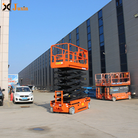 Piattaforma di Lavoro Aerea Idraulica Semovente a Forbice JUXIN in Offerta Speciale, Sollevatore Stabile con Certificazione CE ISO