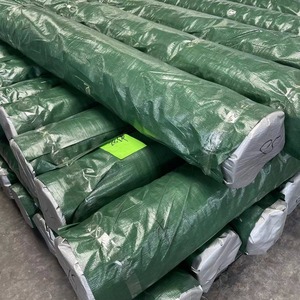 Wolf Double Sided Dark Green Tarp Plastic Sheet Waterproof Sunscreen Antiaging 100x150cm Outdoor Cover - Product Image 2