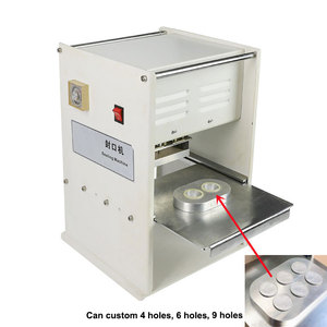Venta caliente pequeña máquina <span class=keywords><strong>de</strong></span> sellado térmico al vacío Manual/6 cámaras/taza <span class=keywords><strong>Nespresso</strong></span> - Product Image 3