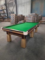 2024 vente d'usine Table de billard maison ou bureau équipement de sport Tables de billard pyramide russe