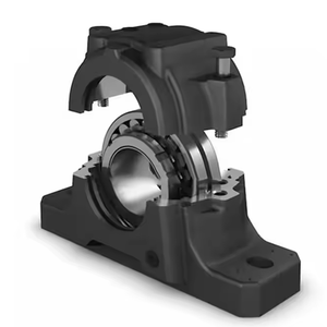 Carcasa de Rodamiento de Bloque de Almohada de Acero Cromado de Alta Rigidez P6 con Puertos de Lubricación por Aceite Modelo SNL517 para Accionamientos de Transportadores de Alta Velocidad - Product Image 1