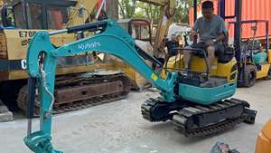 Excavadora de orugas pequeña de primera marca U-15, peso operativo de 1.5-5 toneladas, envío gratis, incluye motor, bomba, caja de cambios, PLC y cucharón. - Product Image 6