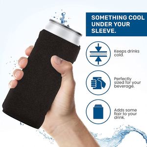 Oferta Especial: Fundas de Neopreno Delgadas para Latas, Personalizables, para Latas de Refresco, Portavasos Plegables - Product Image 4
