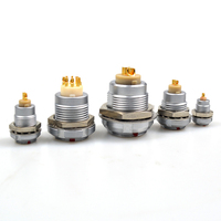 Conector Circular Hembra de Alta Calidad ECG Serie 1B de 2, 3, 4, 5, 6, 7, 8, 10, 14 y 16 Pines