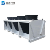 Nouveau modèle Refroidisseur adiabatique Refroidisseur sec de refroidissement Hôtels industriels Échangeur de chaleur à l'huile pour liquides Refroidisseur d'air par évaporation pour l'extérieur
