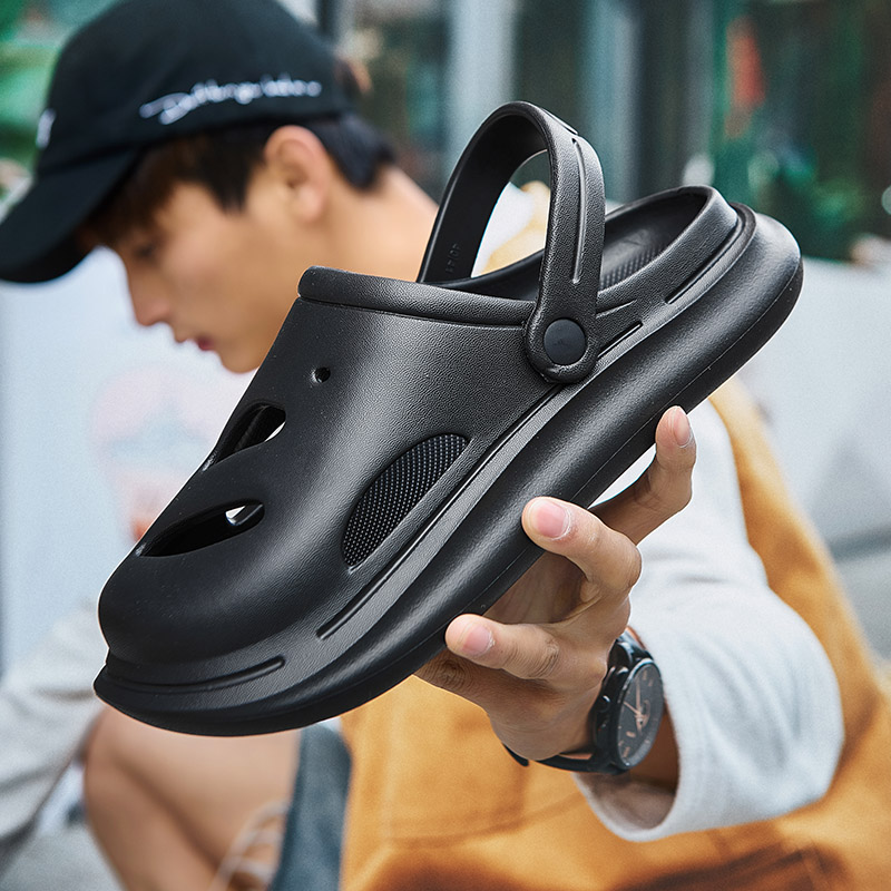 Summer Slippers Men Women Outdoor EVA Cool Soft Bottom Sandals