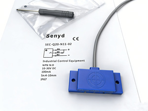 Sensor de Nível de Água Indutivo de Instalação por Furo Retangular de 10mm, Tipo Capacitivo, para Líquidos e Pó - Product Image 3