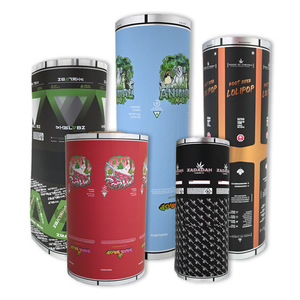 Custom Gravure Printed Mylar Stand up <b>Pouch</b> Bags with Resealable Zipper and Transparent Window Recyclable for Food Packaging - Product Image 5