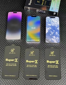 กระจกอลูมิเนียมคุณภาพสูง 0.4 มม. สำหรับ iPhone ป้องกันไฟฟ้าสถิตย์ กระจกนิรภัย <span class=keywords><strong>Super</strong></span> X สำหรับ iPhone 15 Pro Max - Product Image 3