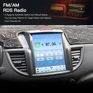 HFMidia Autoradio 10,4 pouces avec écran vertical, unité centrale multimédia vidéo Bluetooth pour Honda CR-V 2.0 2012-2015, lecteurs auto CarPlay sans fil - Product Image 3