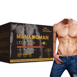 天然花オーガニックハーバルマカ茶パワーマンと女性男性の不妊治療 - Product Image 1