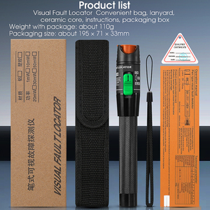 COMPTYCO Fibra Óptica Cable Tester AUA-30 Laser Breakpoint Detector 1km, Usado 2.5mm SC/FC/ST Interface VFL Visual Fault Locator - Product Image 6