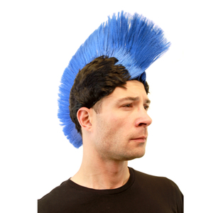 Peluca para Mujer y Hombre, Estilo Punk de los 70 y 80, con Púas Negras y Rojas, para Halloween y Carnaval - Product Image 6