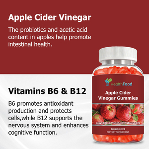Gomitas de Vinagre de Sidra de Manzana al por Mayor, con Vinagre de Sidra de Manzana, Apoyan el Metabolismo y la Salud Digestiva, Mejoran la Inmunidad - Product Image 4