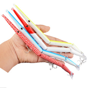 Señuelo de Pesca Artificial Biomimético de Tres Segmentos, 27 cm, 32.6 g, 6 Colores, Cebo Artificial Multisegmentado, Señuelo Duro - Product Image 1