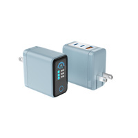 Layar Tampilan Digital Kualitas Terbaik Adaptor Pd Pengisi Daya Layar LCD Pintar 67W Pengisi Daya Tampilan Digital Gallium Nitrida
